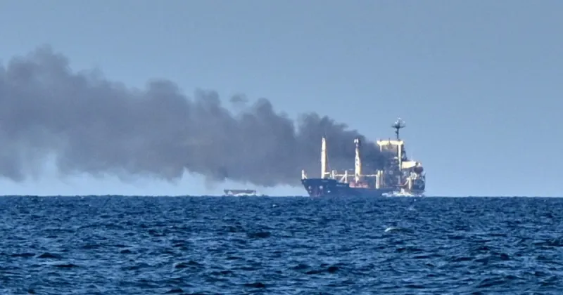 Атакованные торговые суда в Чёрном море